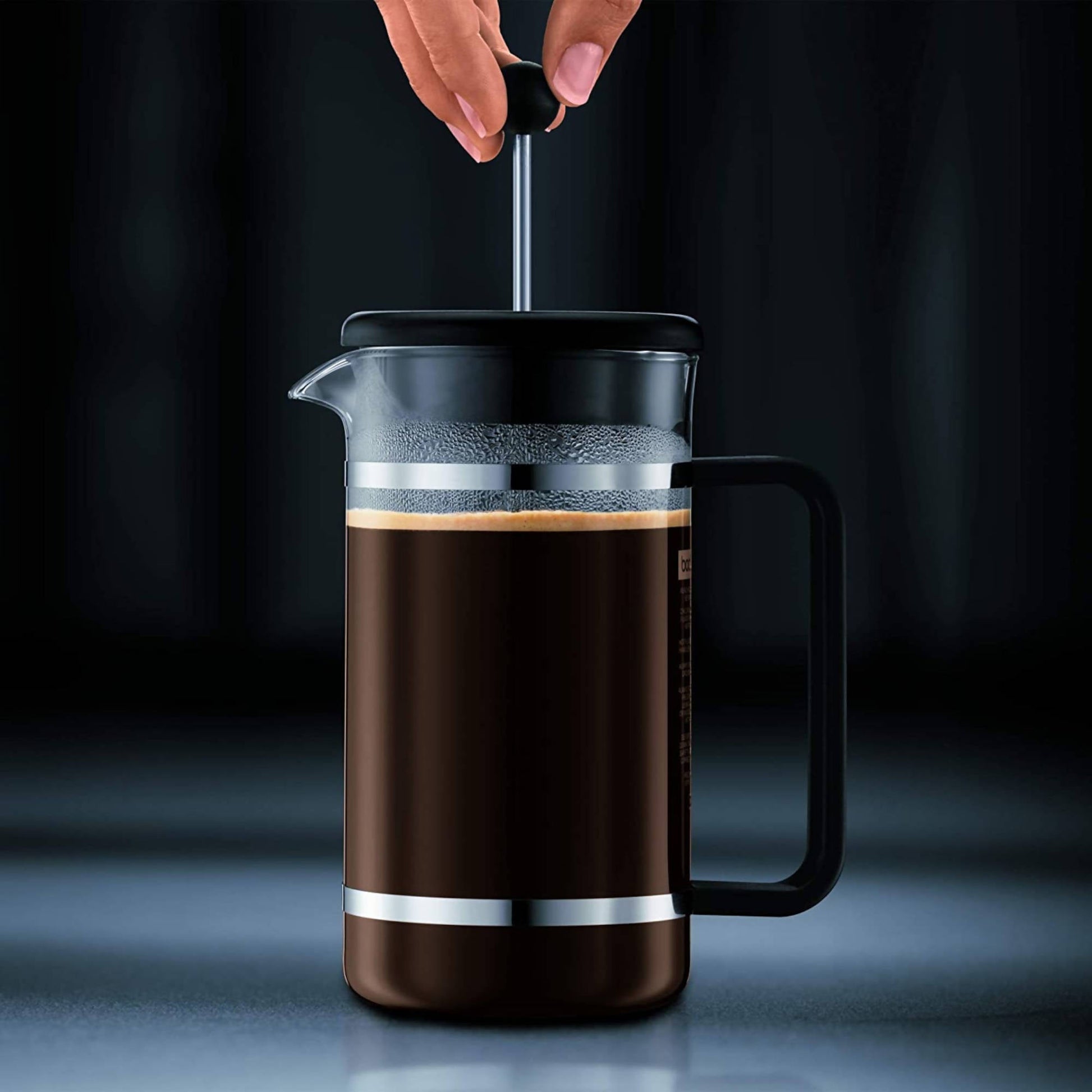 Prensa Francesa Bistro con 2 Vasos Bodum2#Negro