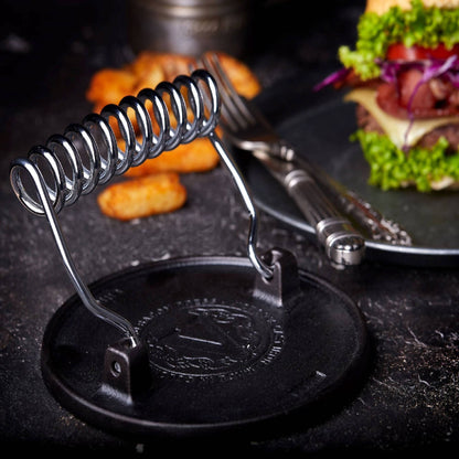 Grill Press Redonda1#Negro