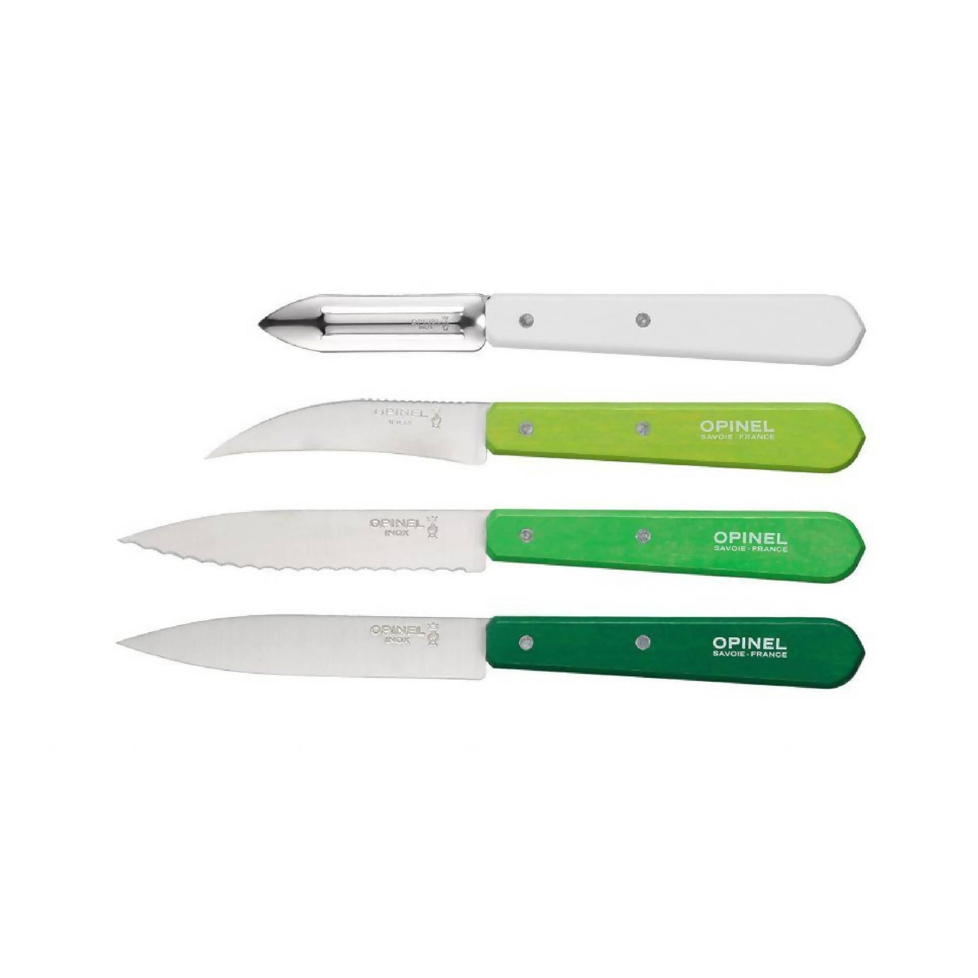 Opinel Cuchillos Puntilla Set De 4 N°112 Classiques | Compras Con