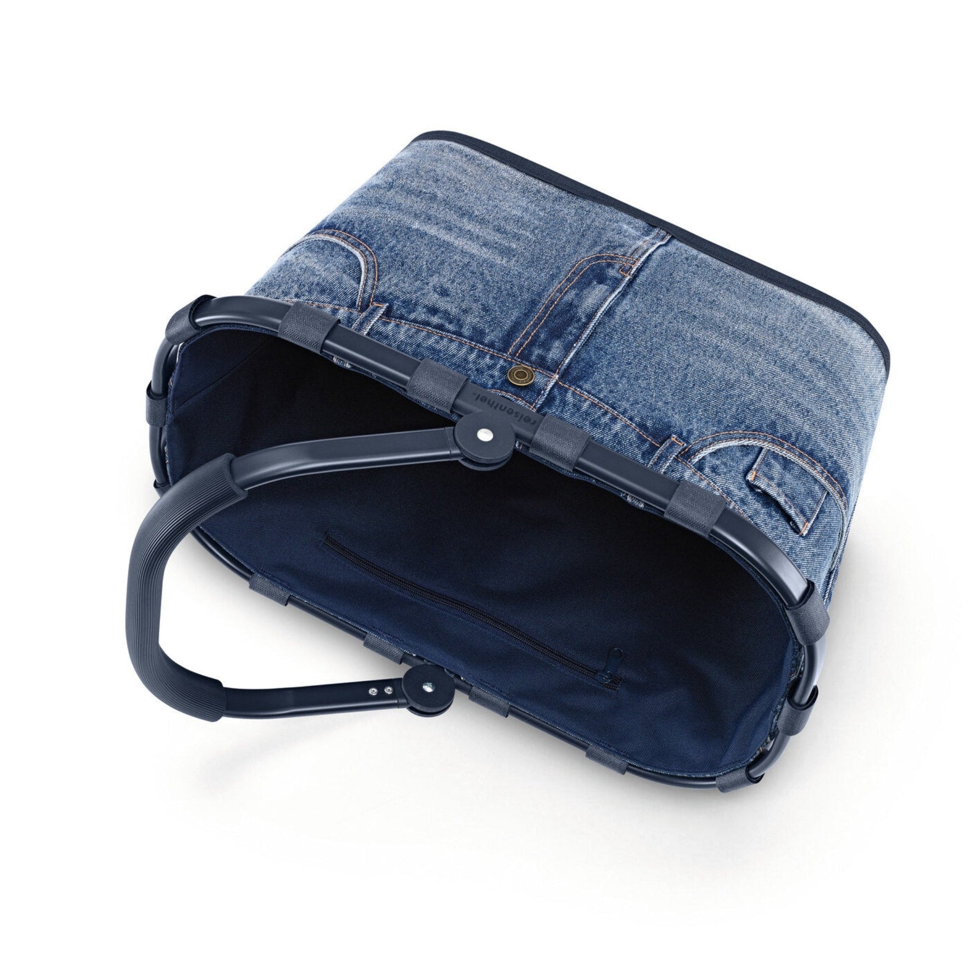 Canasto de Picnic Carrybag Jeans3#Azul