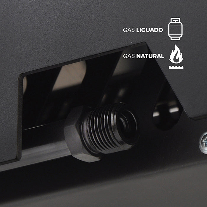 Parrilla para Quincho Block Gas 500 Bosca6#negro