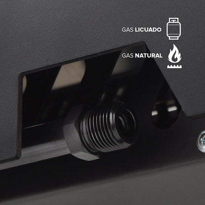 Parrilla para Quincho Block Gas 500 Bosca6#negro