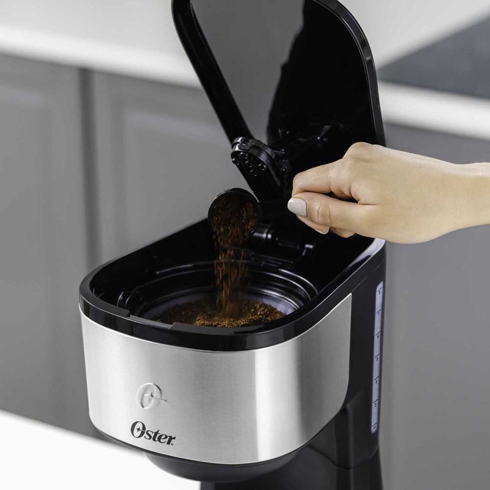 Cafetera Programable 8 Tazas BVSTDC10SS Oster3#Gris