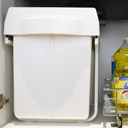 Basurero Reciclaje 40 Lts CasaChic2#Blanco