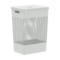 Cesta De Ropa Grid Con Tapa 49 Lts Ou1#Blanco
