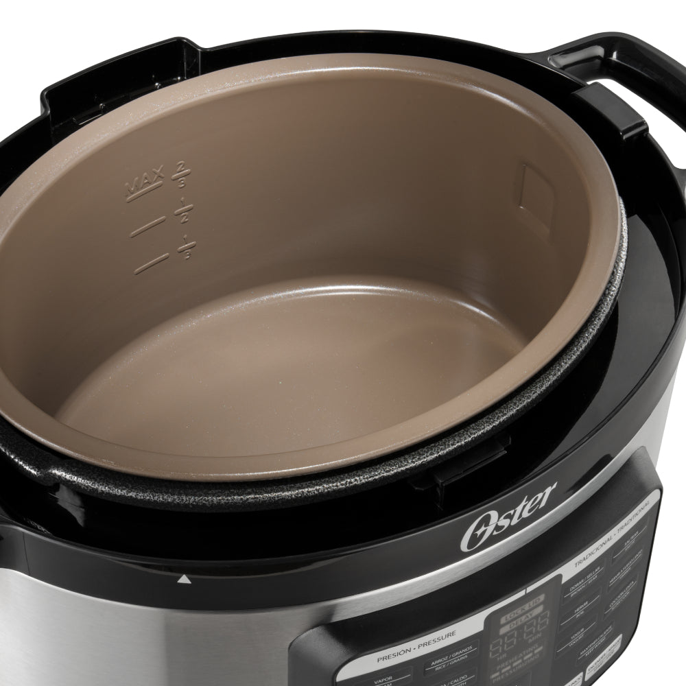Multi Olla Rápida Ovalada 5.7 Lts 15 Funciones CKSTPCECOV57 Oster8#Gris