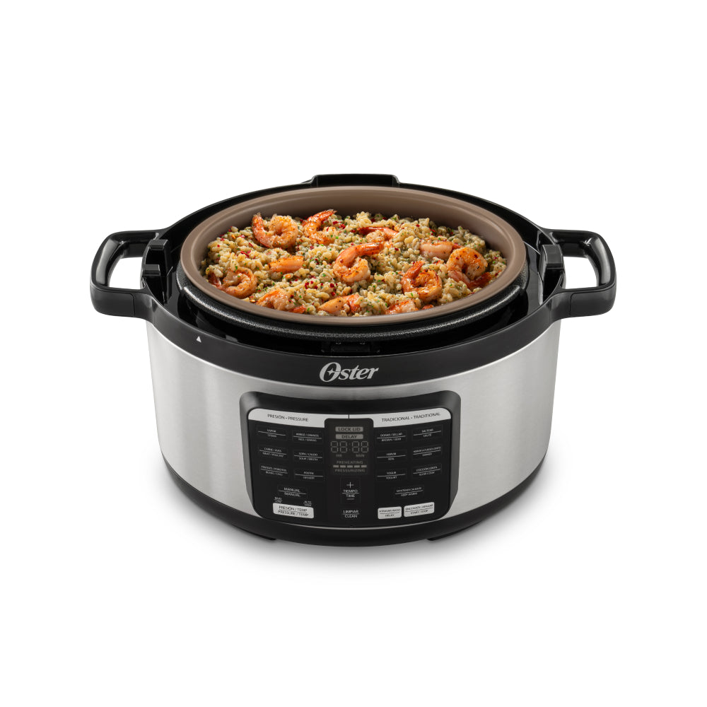 Multi Olla Rápida Ovalada 5.7 Lts 15 Funciones CKSTPCECOV57 Oster5#Gris