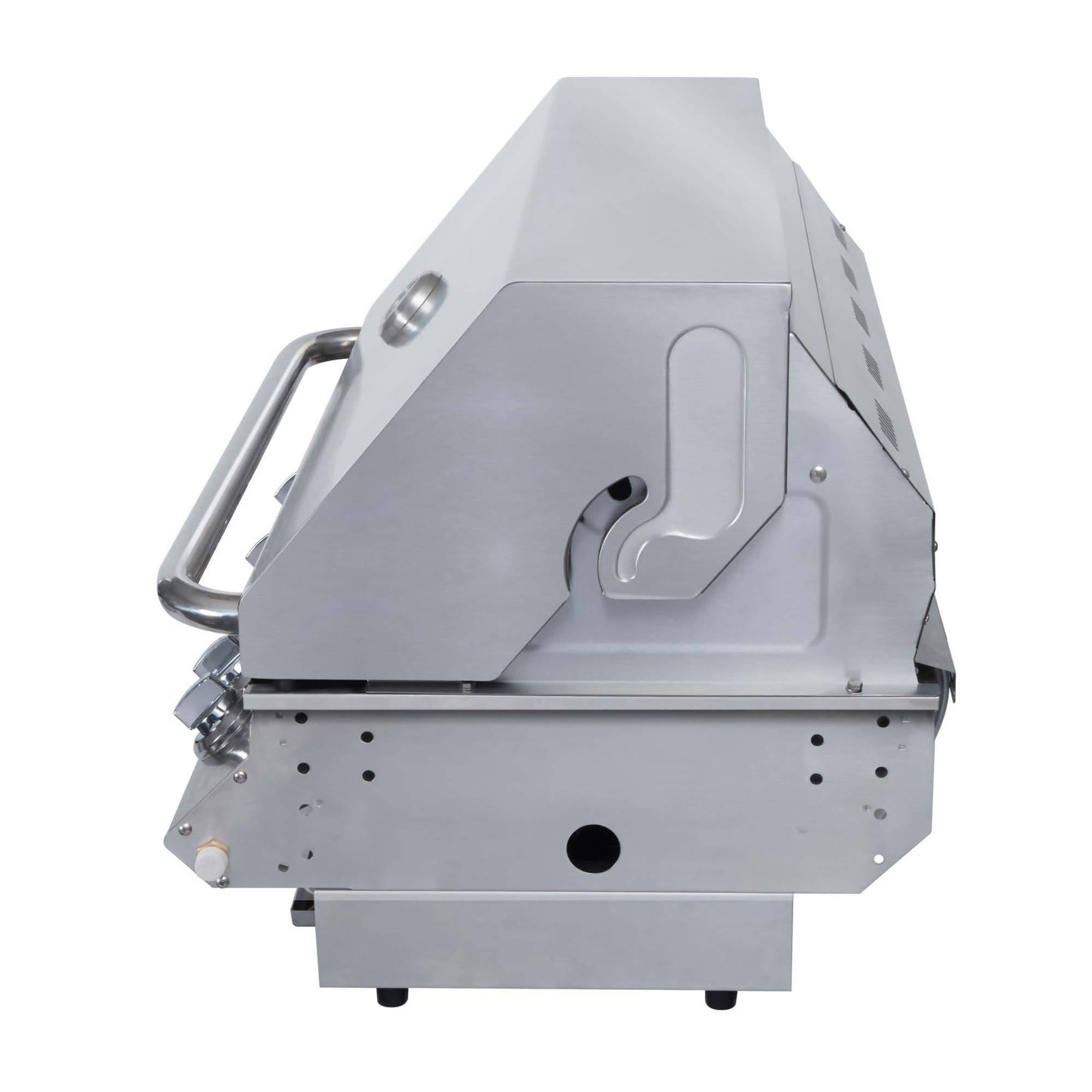 Parrilla Kansas Empotrada + Rostizador + Spiedo BBQ401E BBQ Grill8#Acero