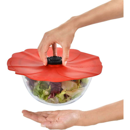 Tapa Silicona Poppy 33 cm2#Rojo