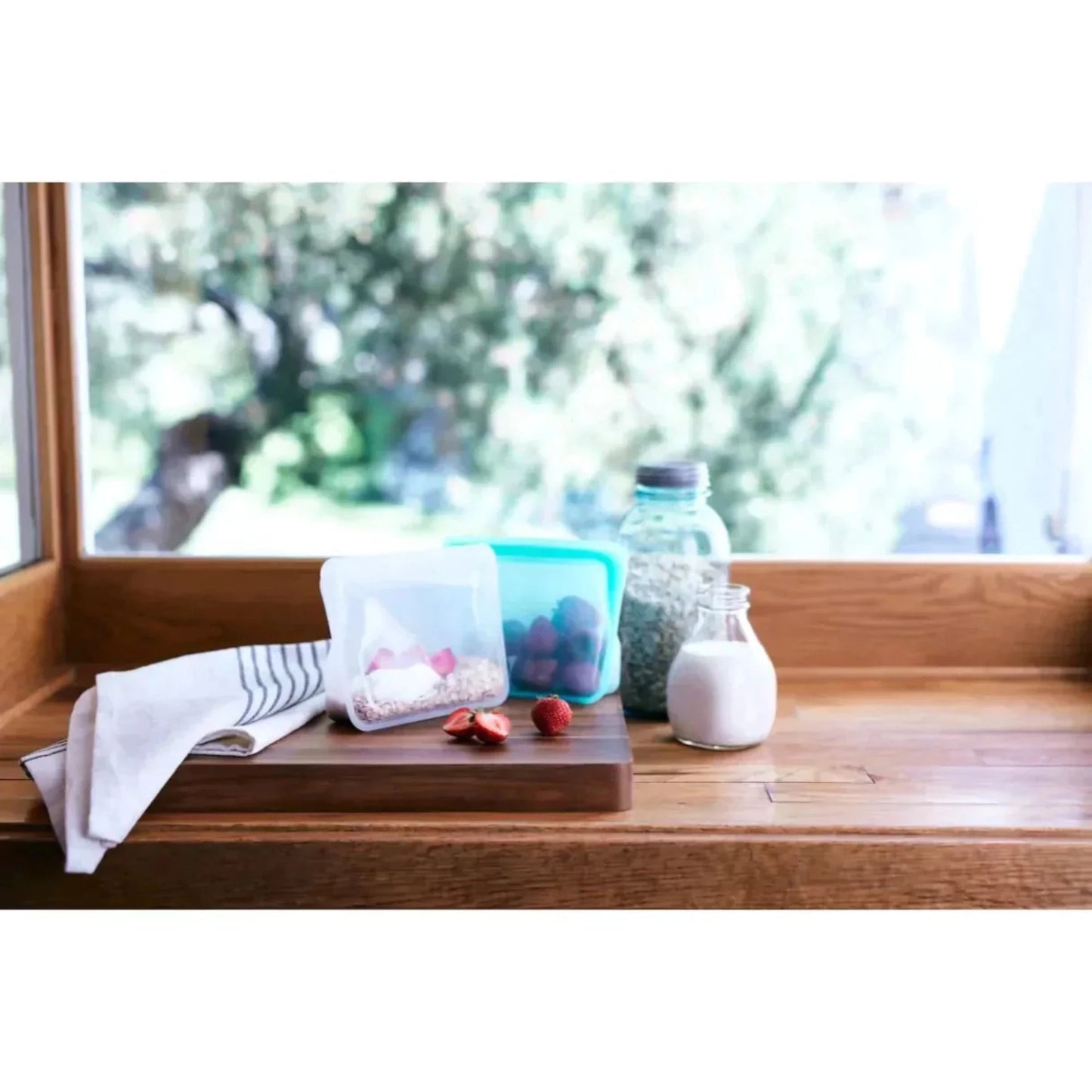 Bolsa Stand Up Mini 828 ml5#Celeste