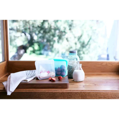 Bolsa Stand Up Mini 828 ml5#Celeste