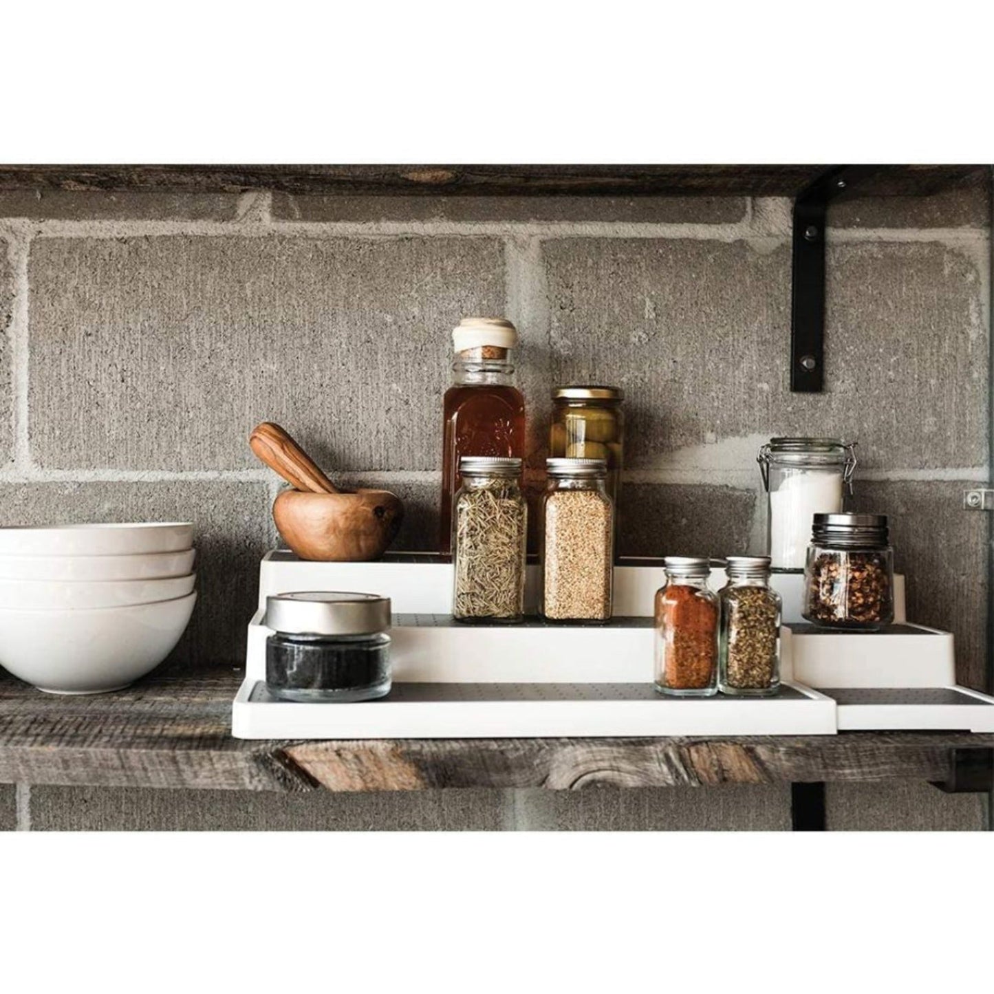 Repisa Expandible 3 Niveles4#Blanco