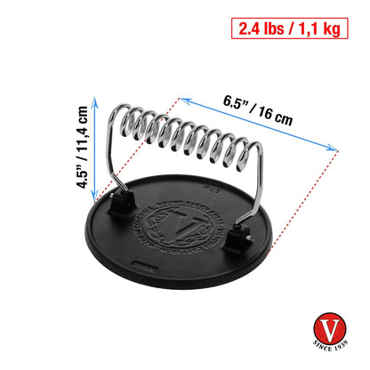 Grill Press Redonda5#Negro