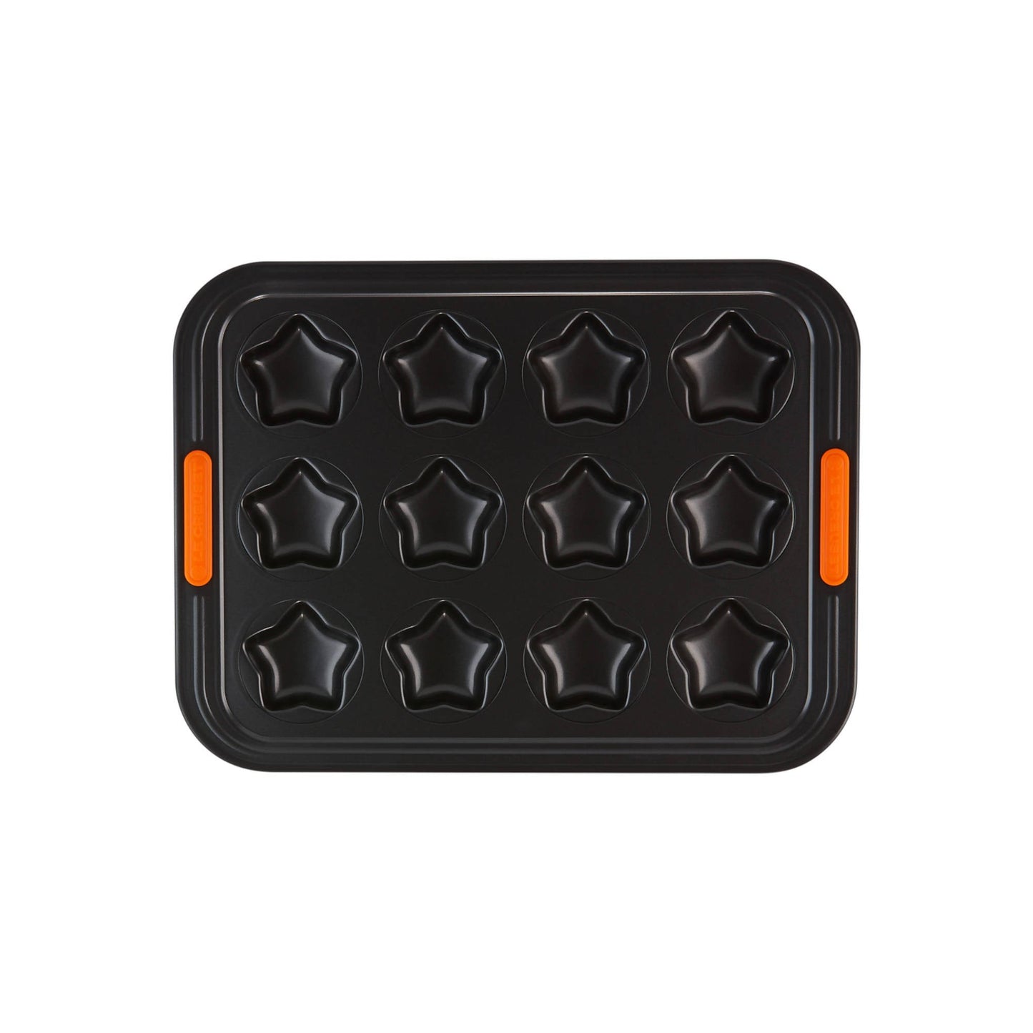 Molde 12 Cupcakes Estrella Le Creuset5#Negro