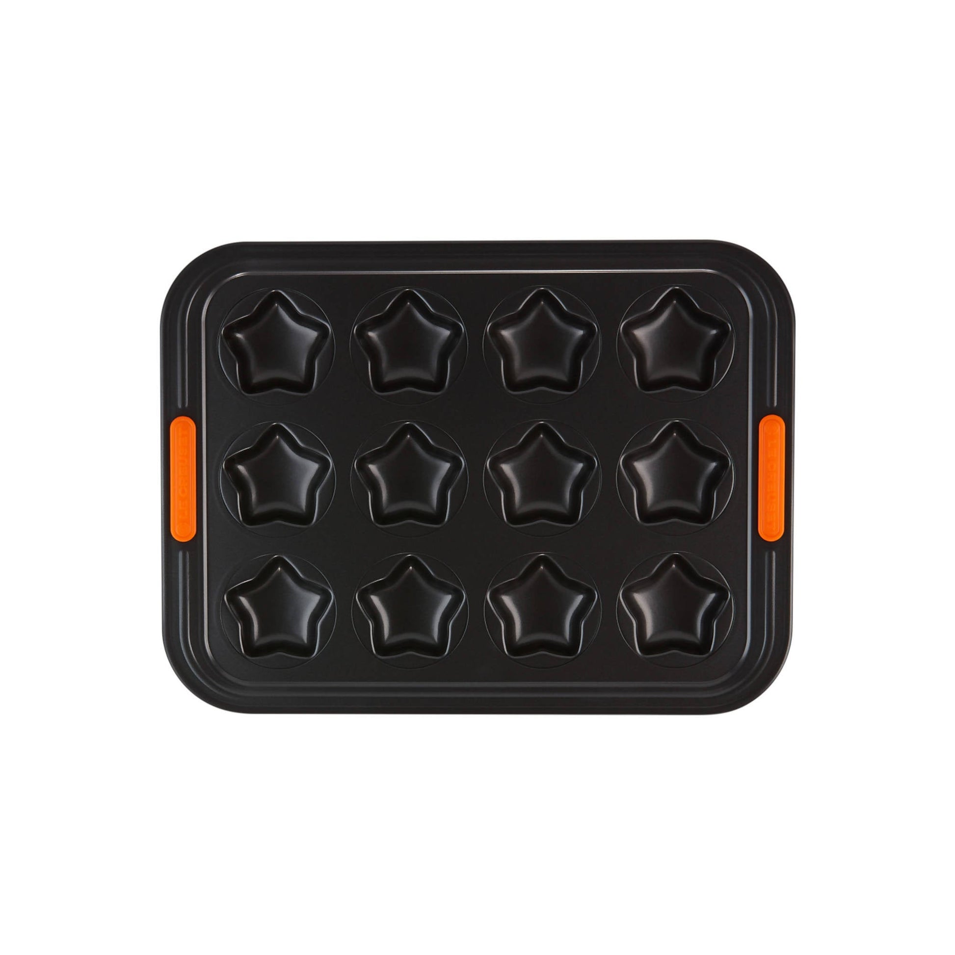 Molde 12 Cupcakes Estrella Le Creuset5#Negro