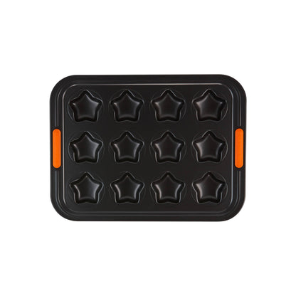 Molde 12 Cupcakes Estrella Le Creuset5#Negro