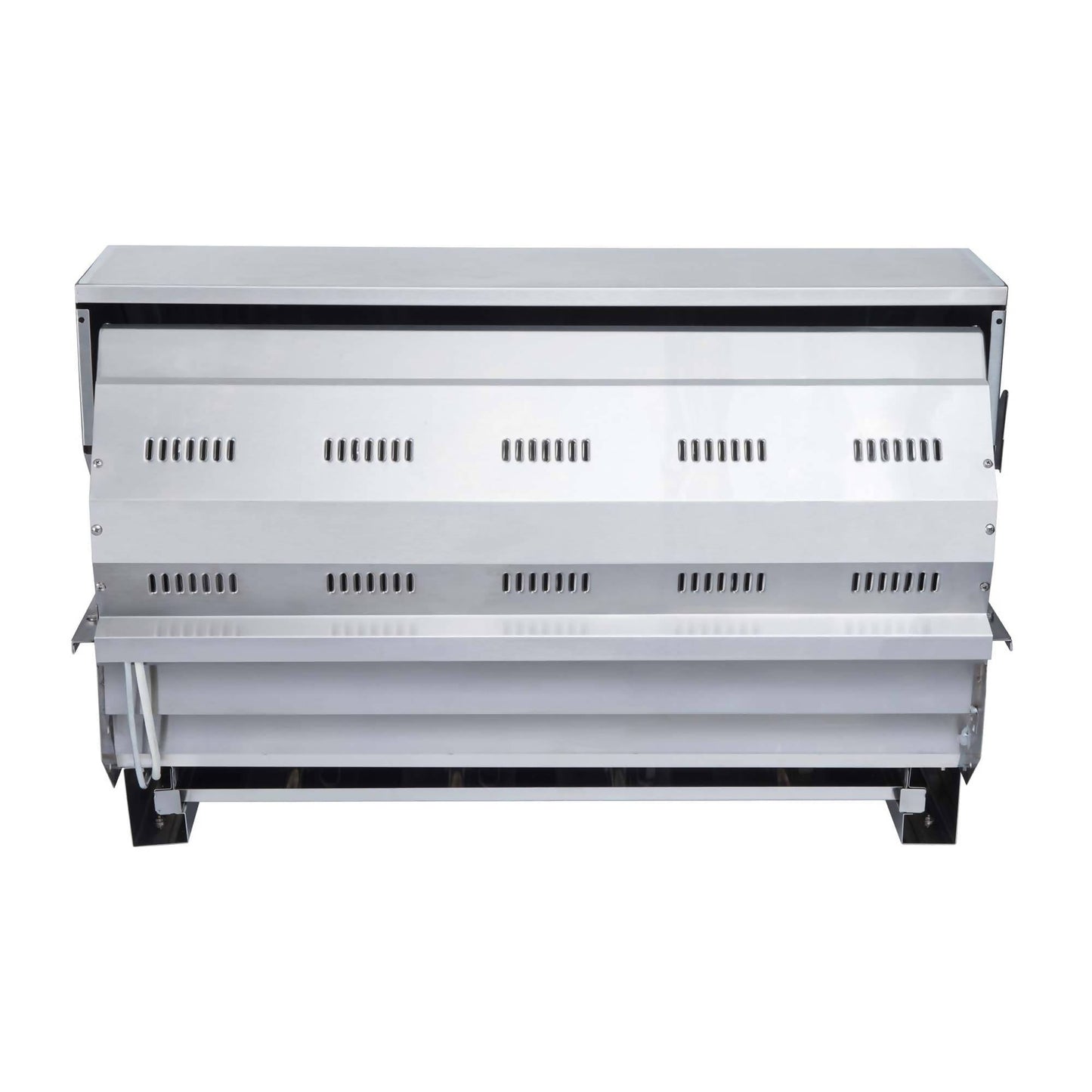 Parrilla Kansas Empotrada + Rostizador + Spiedo BBQ401E BBQ Grill7#Acero