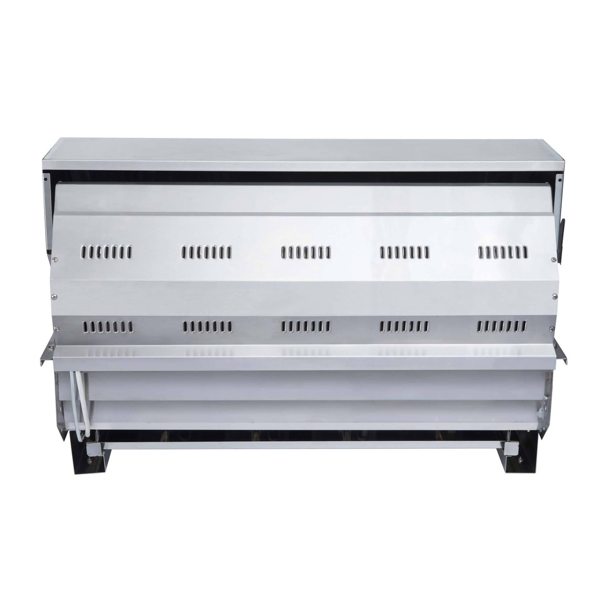 Parrilla Kansas Empotrada + Rostizador + Spiedo BBQ401E BBQ Grill7#Acero