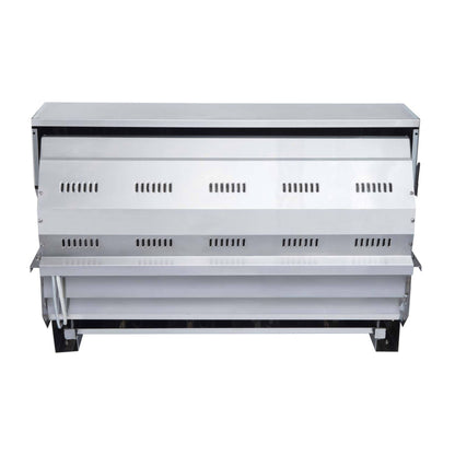 Parrilla Kansas Empotrada + Rostizador + Spiedo BBQ401E BBQ Grill7#Acero