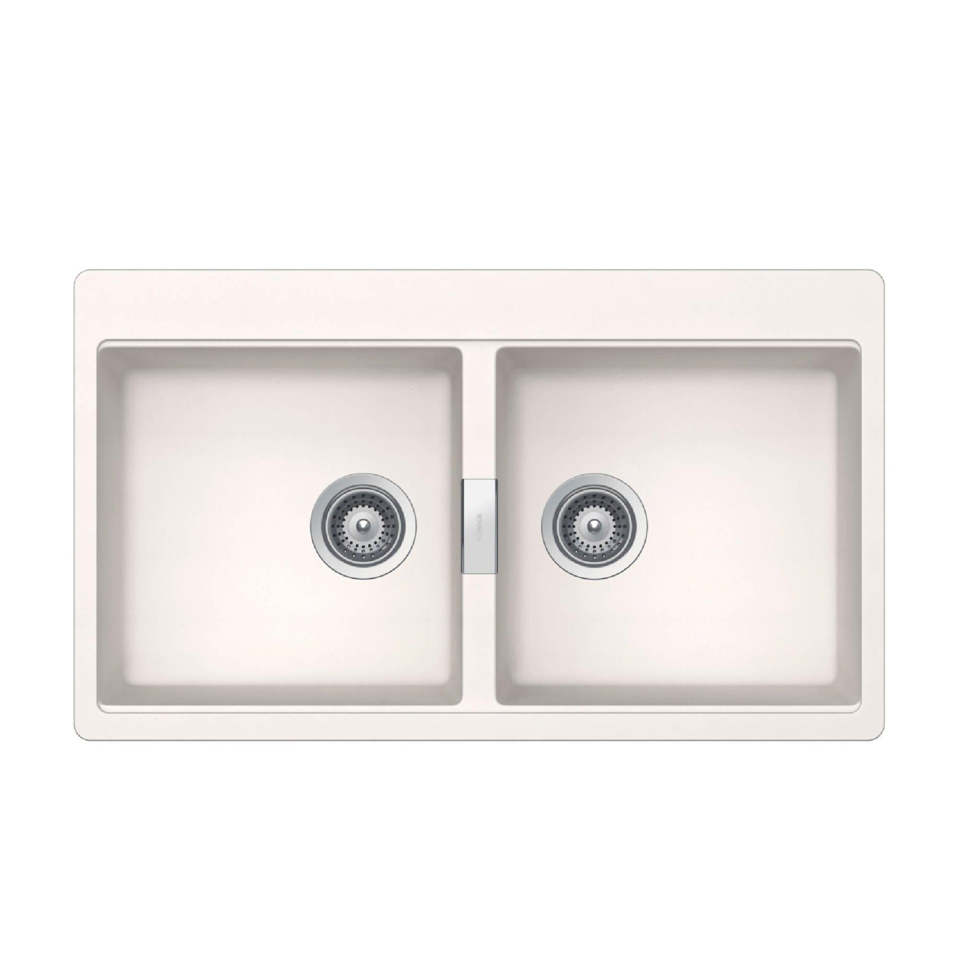 Lavaplatos Sobre Cubierta Cuarzo Horizont N 200 Schock3#Blanco