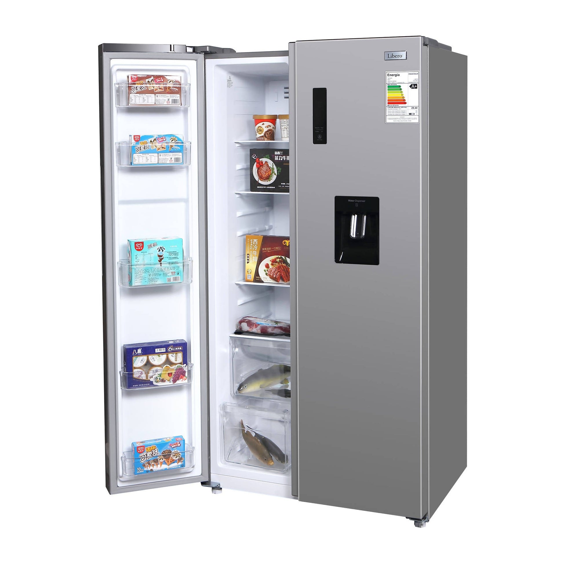 Refrigerador 559L LSBS-560NFIW8#Gris