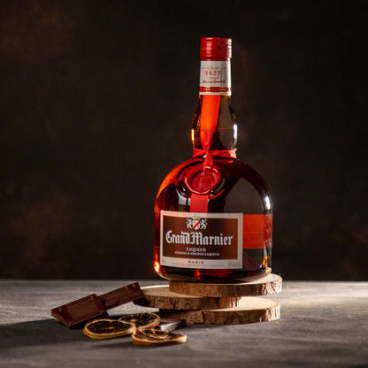 Licor Grand Marnier Cordon Rouge. Licor Whisky 17°1#Sin color
