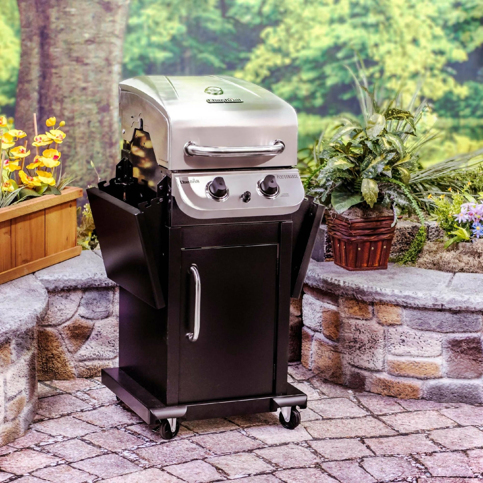 Parrilla A Gas 2 Quemadores 517 CharBroil1#Negro