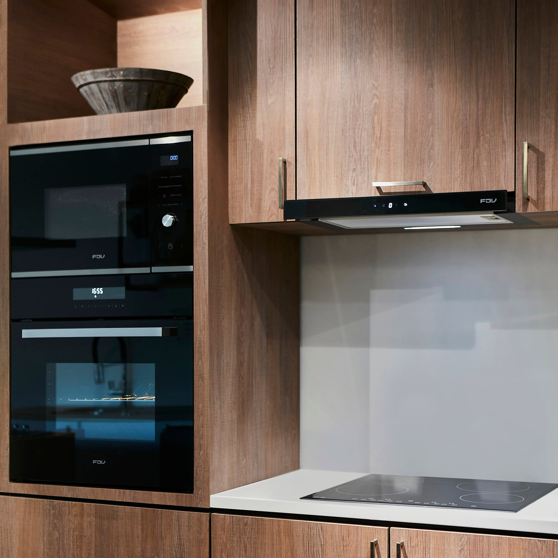 Horno Empotrado Elegance Touch con Grill 58 Lts FDV-Kitchen Center