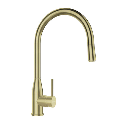 Kit Grifería Kavus Gold + Accesorios Dorados Lavaplatos Doble Schock7#Dorado