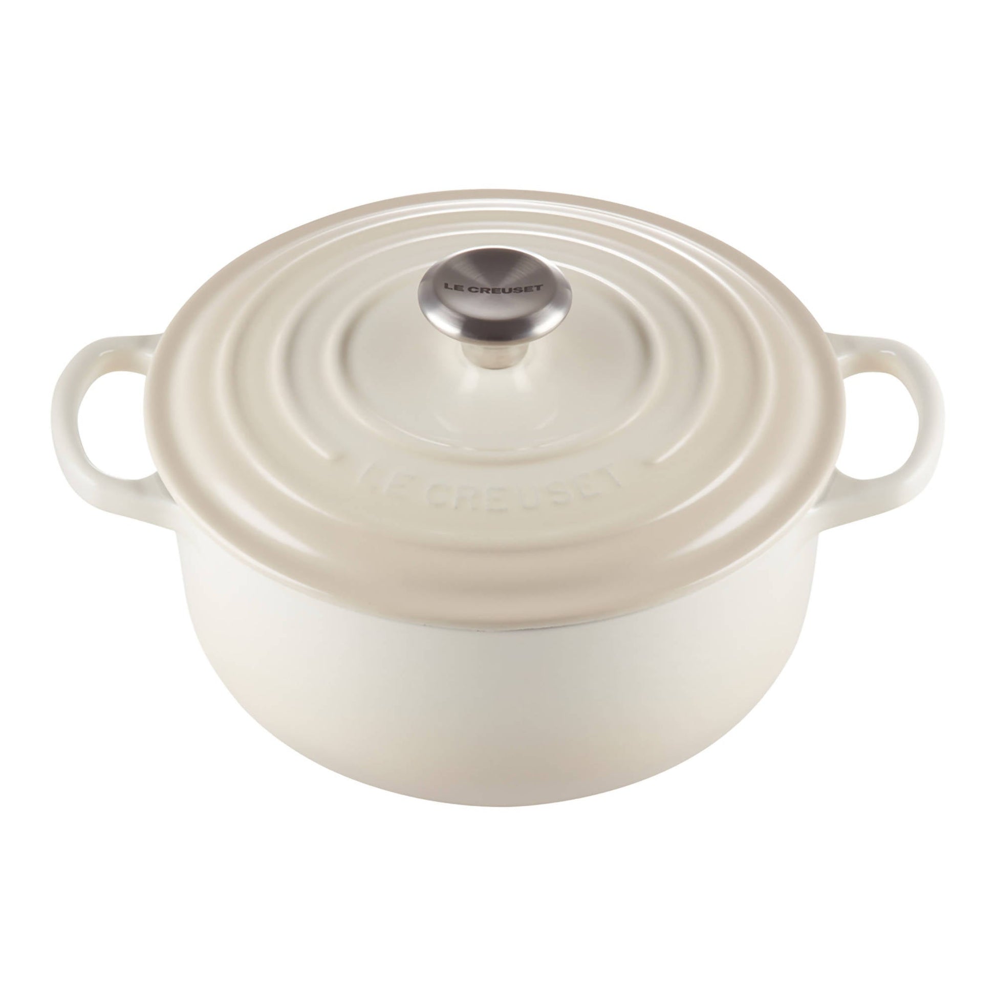 Cocotte Redonda 20 Cm Le Creuset9#Blanco
