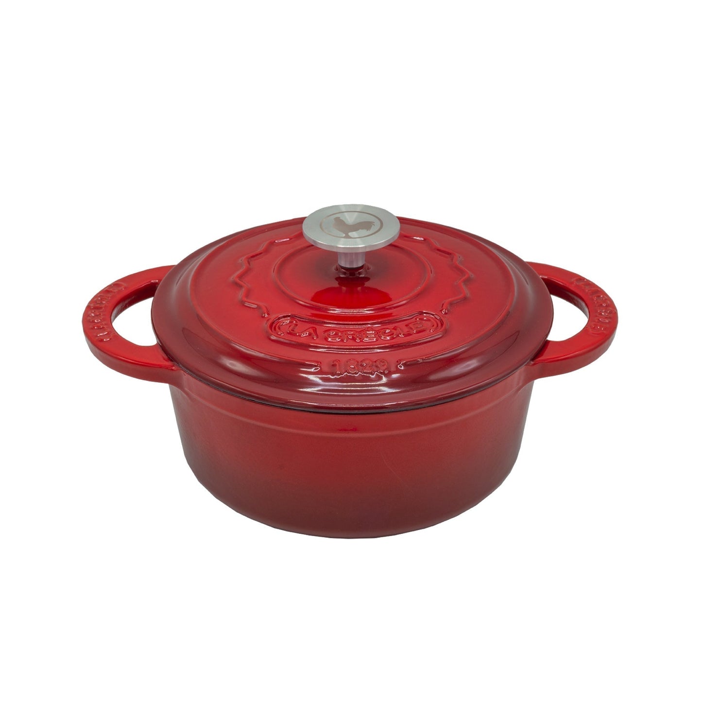 Olla Redonda 22 Cm Rouge Rubis 3 Lts2#Rojo