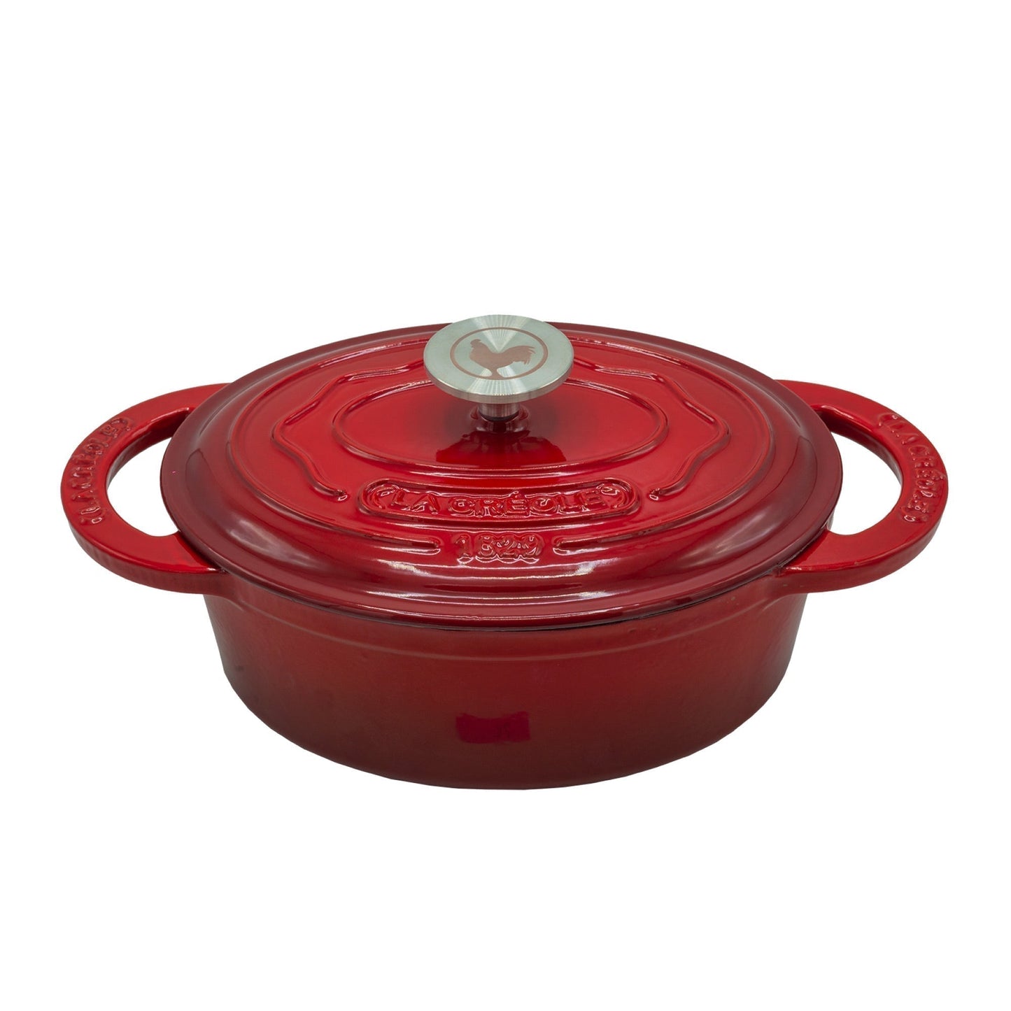 Olla Ovalada 24 Cm 2 Lt14#Naranjo