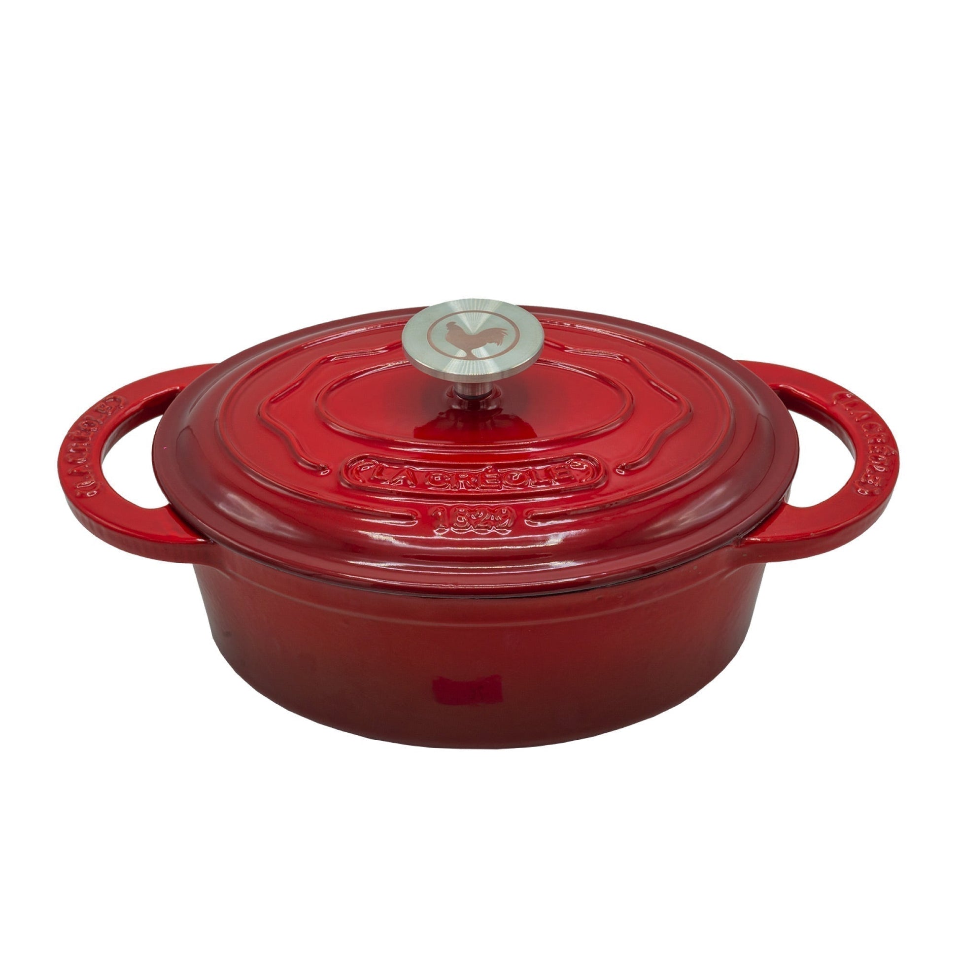 Olla Ovalada 24 Cm 2 Lt14#Naranjo