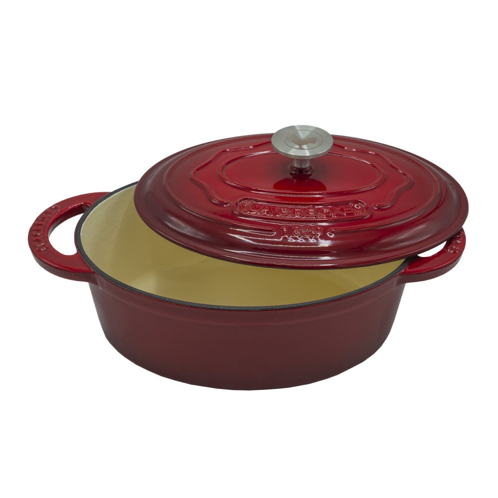 Olla Ovalada 29 Cm 4 Lts La Créole8#Rojo