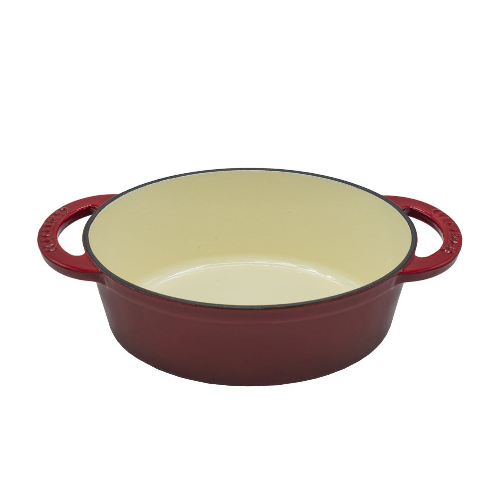 Olla Ovalada 29 Cm 4 Lts La Créole13#Naranjo