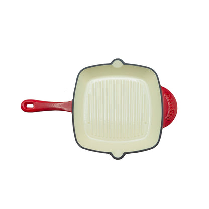 Sartén Grill 26 cm La Créole4#Rojo