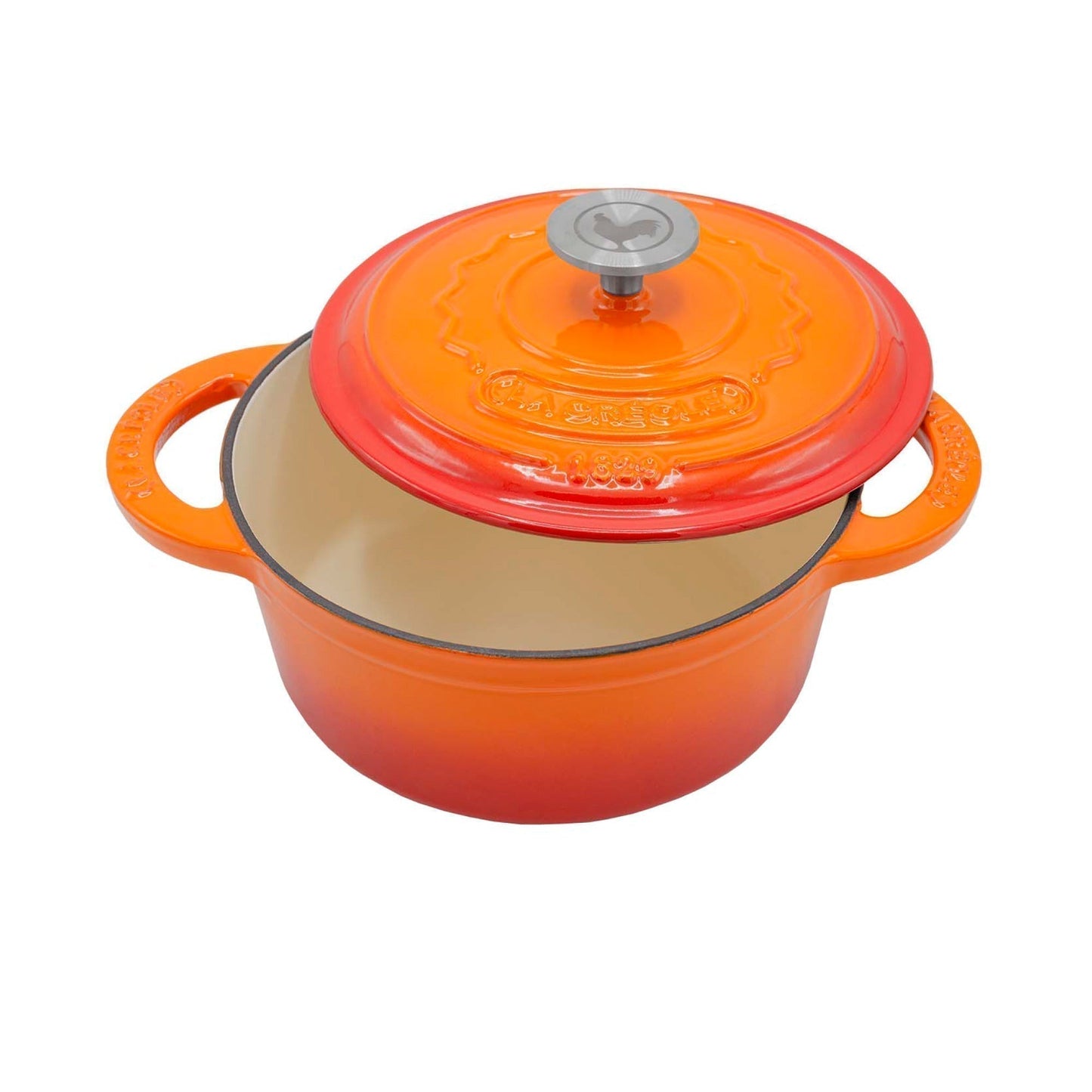 Olla Redonda 22 Cm Rouge Rubis 3 Lts11#Rojo