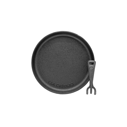 Plato Para Servir En Hierro Fundido 22 Cm La Créole3#Negro