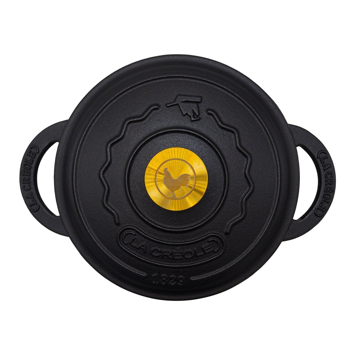 Olla Redonda 24 Cm Rouge Rubis 4 Lts La Créole8#Rojo