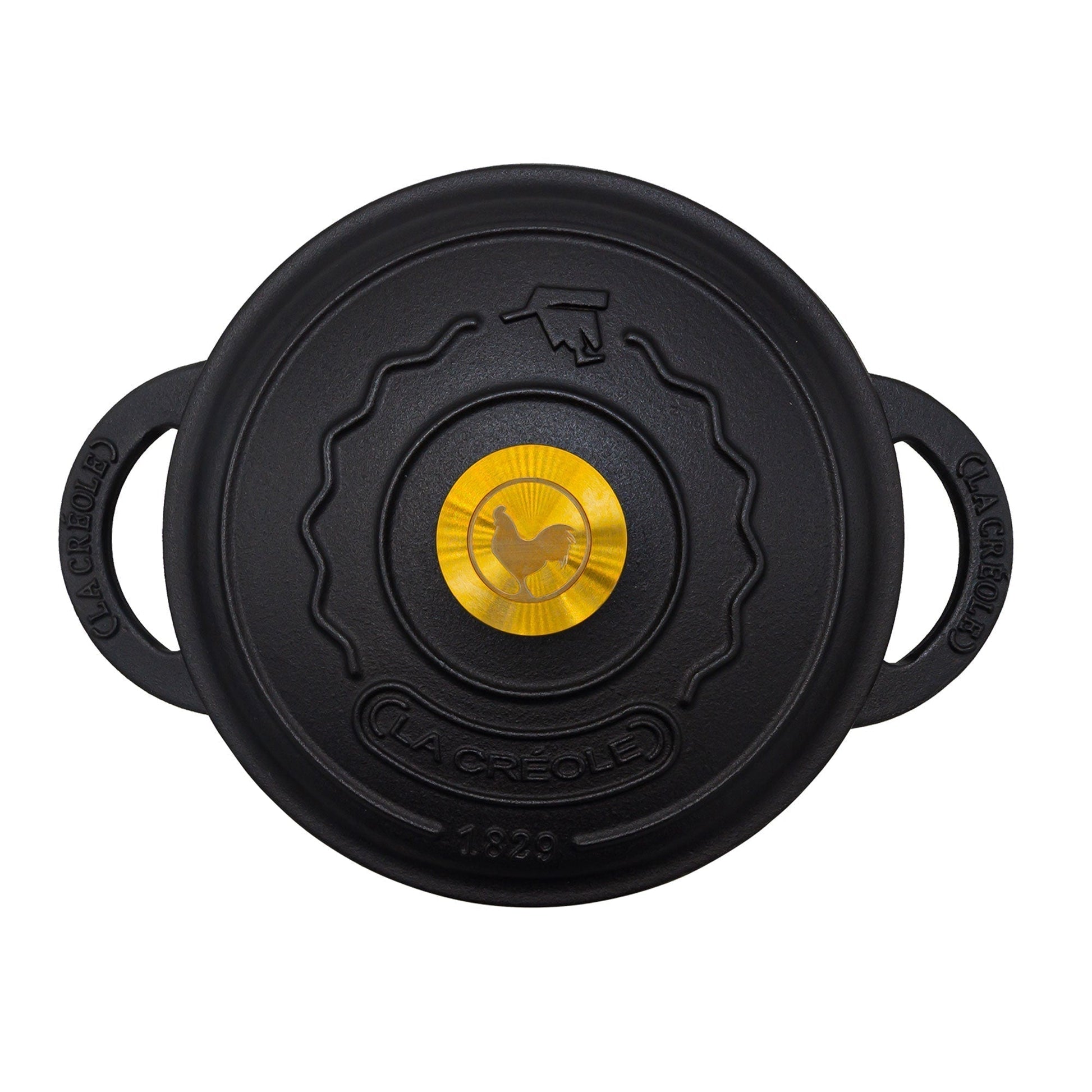 Olla Redonda 24 Cm Rouge Rubis 4 Lts La Créole8#Rojo