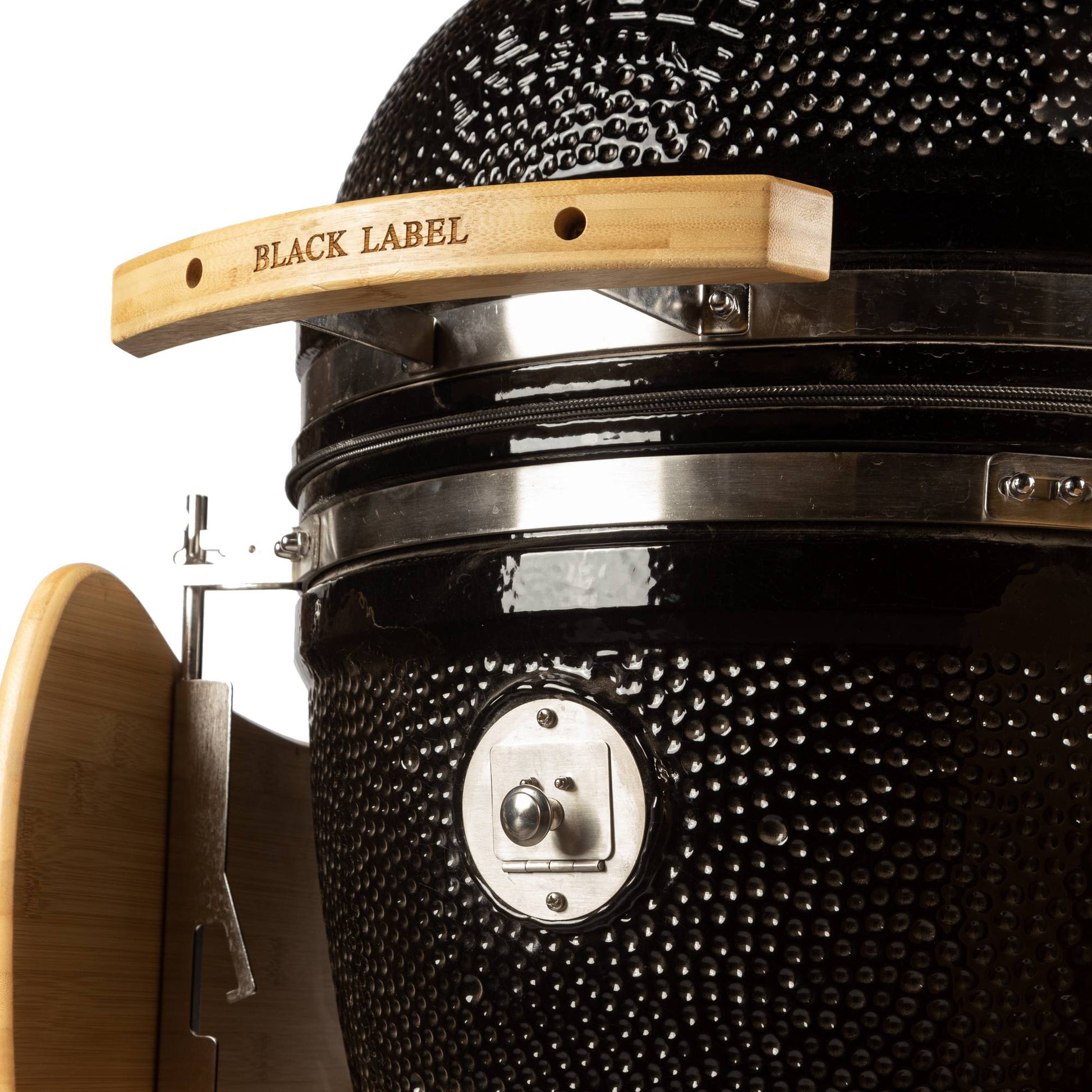 Parrilla Kamado Asador Criollo Black Label + Box5#Negro