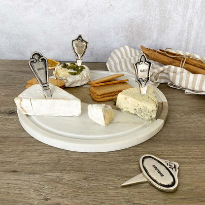 Marcadores de Queso1#Plata