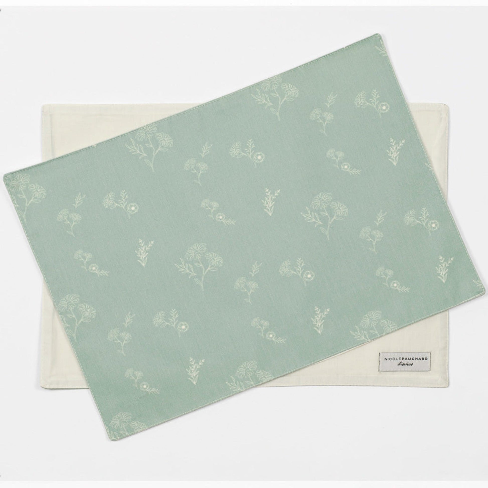 Set 4 Individuales Colomba Nicole Pauchard Diseños6#Verde