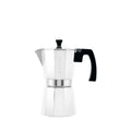 Cafetera Moka 9 Tazas Grosche1#Acero-Gris