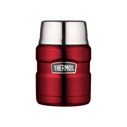 Termo Comida King Acero Inox 470 ml5#Rojo