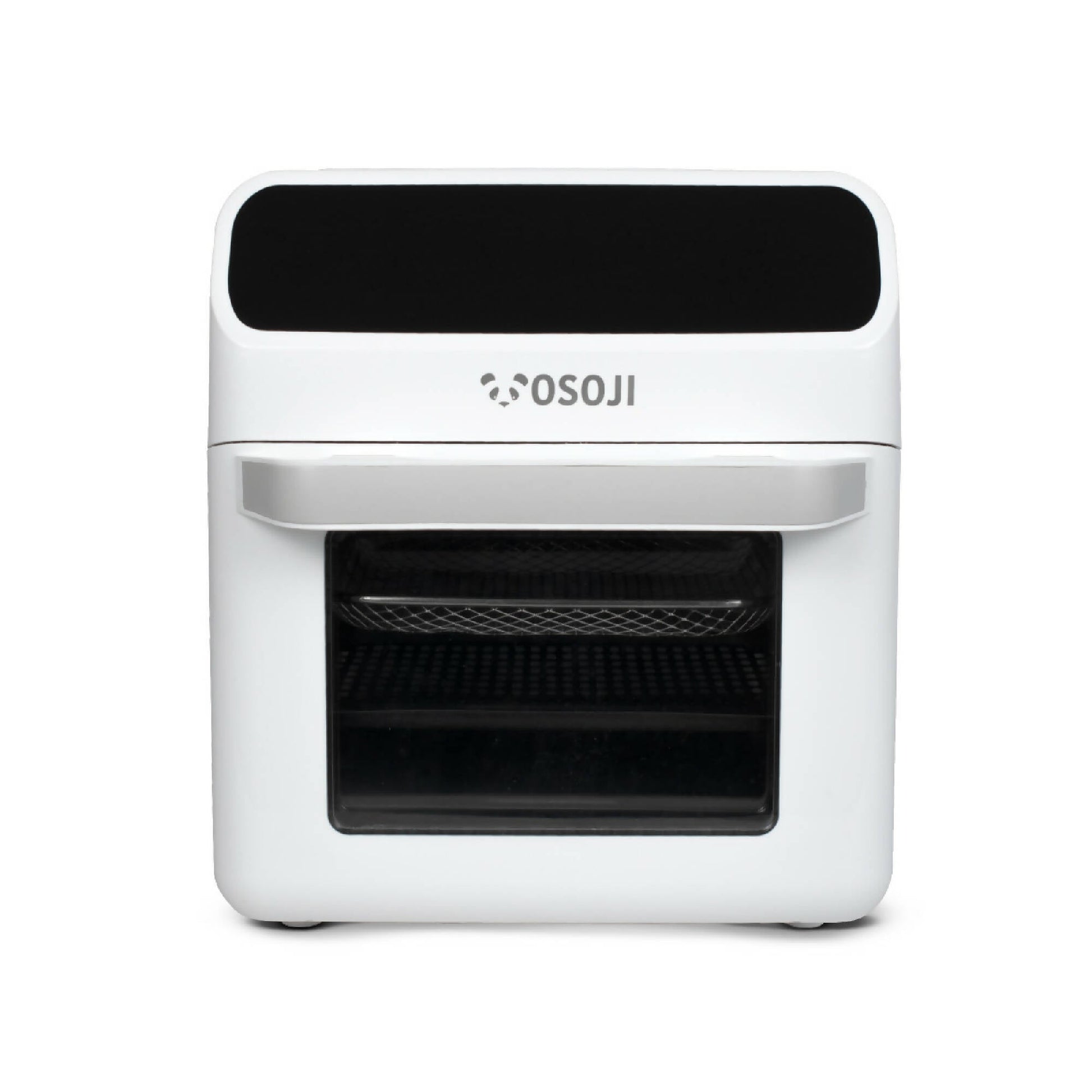 Freidora De Aire Y Horno De Pizza 12 Lts + Piedra Y Cortador Pizza  Osoji5#Blanco
