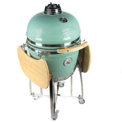 Parrilla Kamado Asador Porteño - Incluye Sistema de Cocción4#Celeste