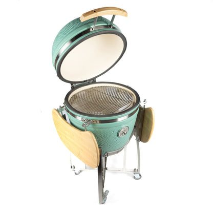 Parrilla Kamado Asador Porteño - Incluye Sistema de Cocción3#Celeste