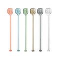Set 6 Cucharas Cocktail Tiffany1#Multicolor