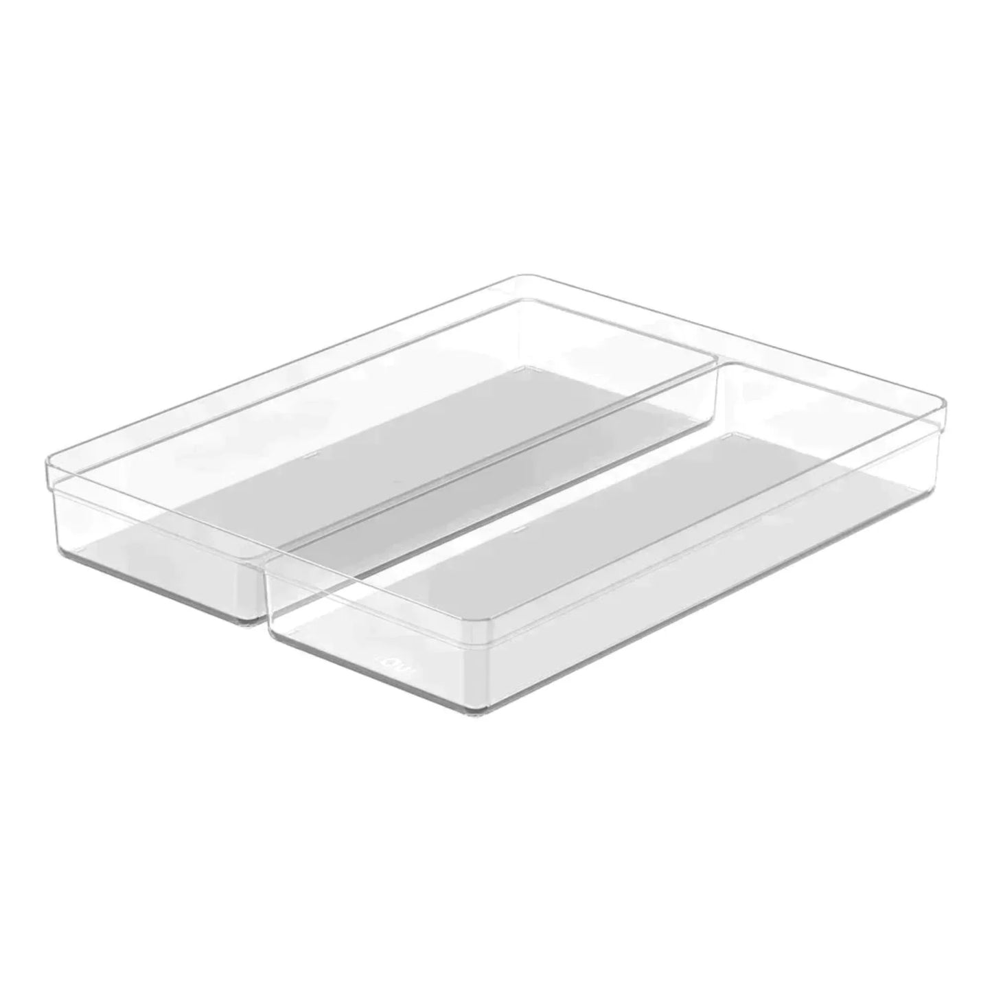 Organizador de Cajón Clear 6.3 Lts Doble Ou1#Sin color
